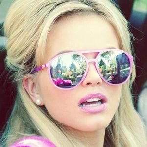Wildfox Couture Skipper Sunglasses in Barbie Pink